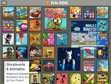 Tablet Screenshot of friv1100.com